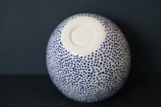 Coffee bowl or hug mug, dotted