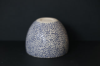 Coffee bowl or hug mug, dotted