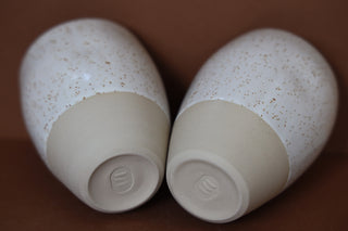 Pair of dimple mugs