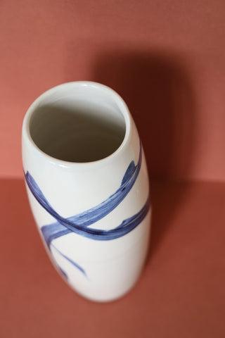 Decorated vase