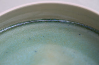 Carved serving bowl in ocean