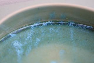 Carved serving bowl in ocean