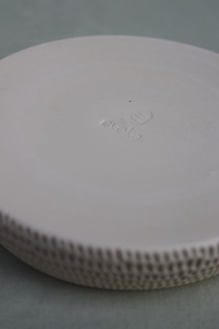 Carved serving bowl in ocean