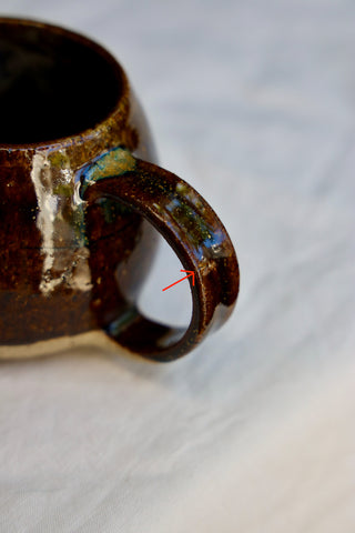 Petite mug in burnt toffee (second)