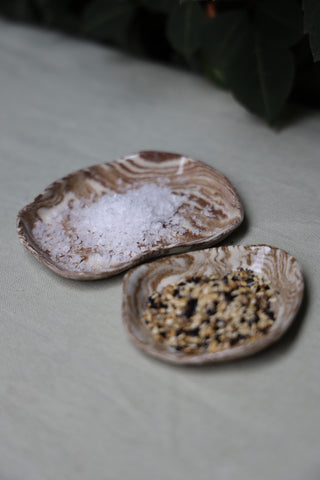 Salt dishes (sets of two or three)