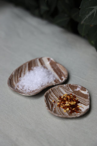 Salt dishes (sets of two or three)