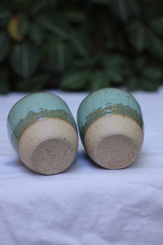 Latte stone cups (set of two or four)