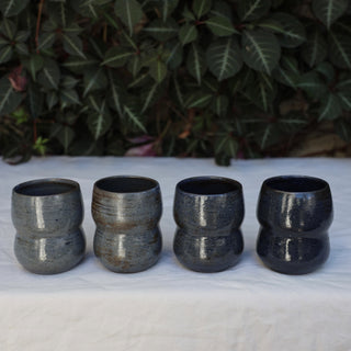 Set of four coffee cups (sample)